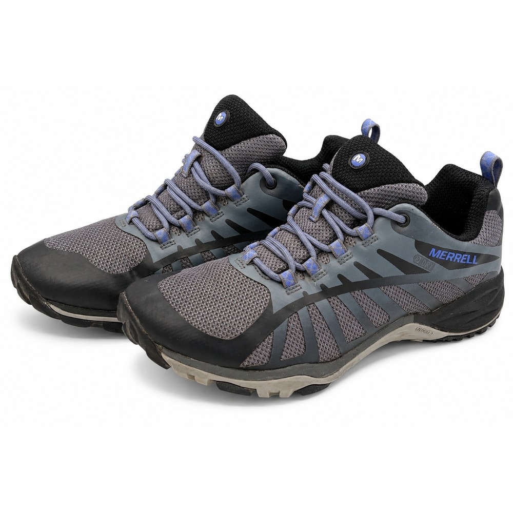 Merrell Siren Edge Q2 Women's Size 8.5 Grey Lilac Waterproof Hiking Shoes J77530